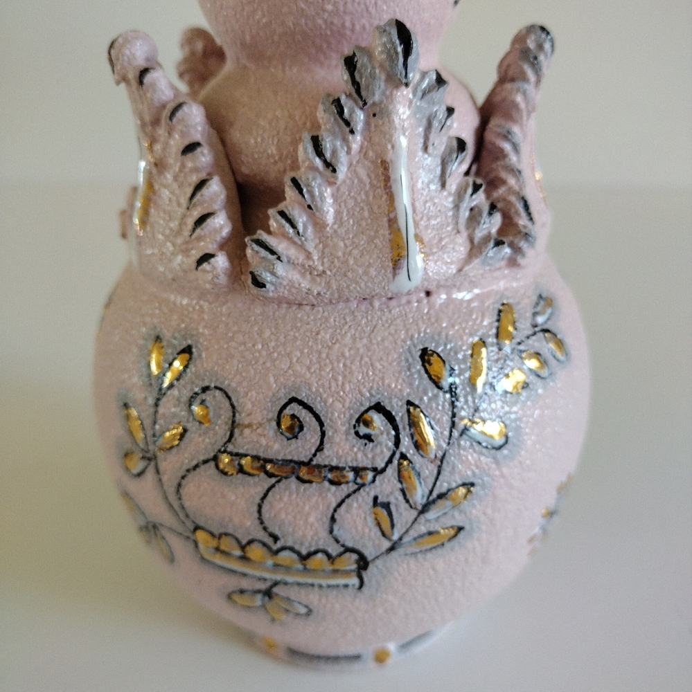 MCM Ardalt Boboli Italian Pottery Pink Vase